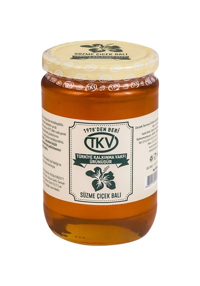 4 Adet Tkv Süzme Çiçek Balı 850 G