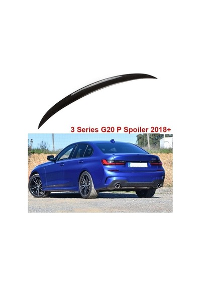 Autogp Bmw G20 Bagaj Üstü Spoiler M Performance Siyah Boyalı 2019+ Agp-bg-g20-221122