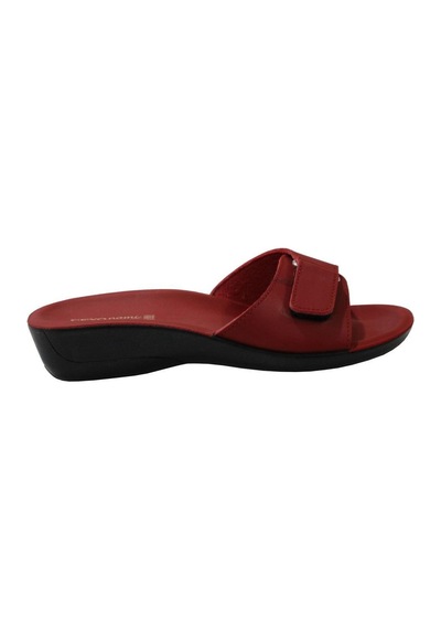 Ceyo Siena-4 Kırmızı Ortapedik Bayan Terlik & Sandalet - 412765031