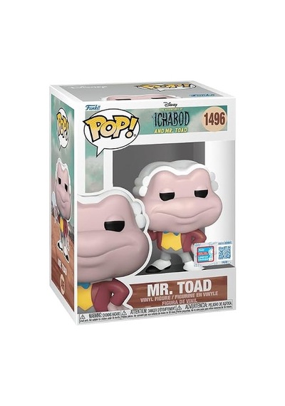 Funko Pop Disney Ichabod Ve Mr. Toad Mr. Toad Vinil Figür, 8,4 C