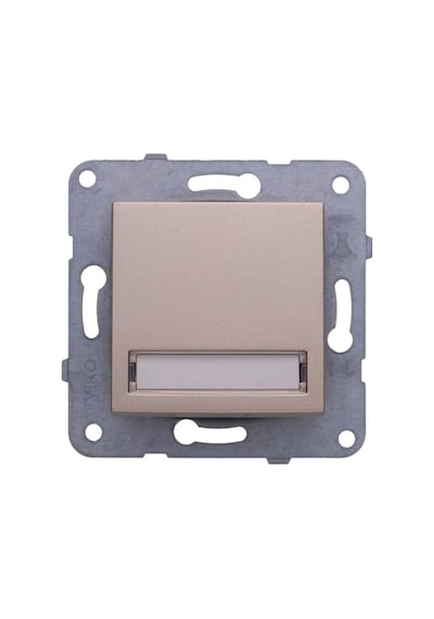 Ayrex Bronz Işıklı Etiketli Zil 24v Çabuk Bağlantı Vakumlu Paket