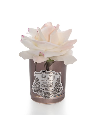 Füme Cam Silver Tek Gül Luxury Home Perfume Acı Elma