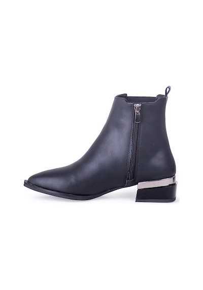 Pierre Cardin 54006 Kadın Fermuarlı Kışlık Bot Siyah