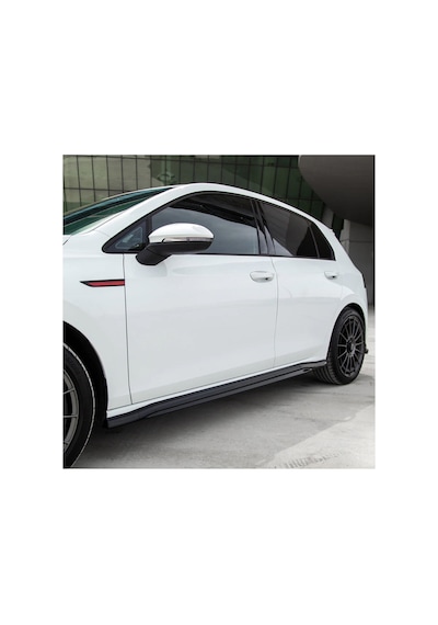 Volkswagen Golf 8 R-line 2020+ Yan Marşpiyel Piano Black Marşpiyel Eki Seti