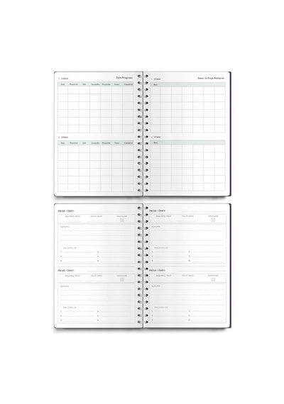 Victoria's Journals Akademik Ajanda 2023-2024 Haftalık A5 14.8x21 Cm Çok Renkli