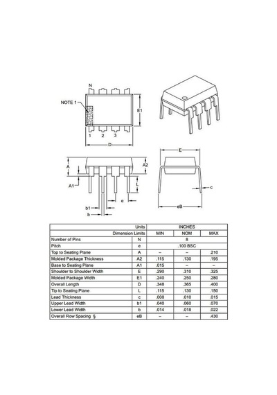 Elektronikport-Pıc12F675 I/P 8-Bit 20Mhz Mikrodenetleyici