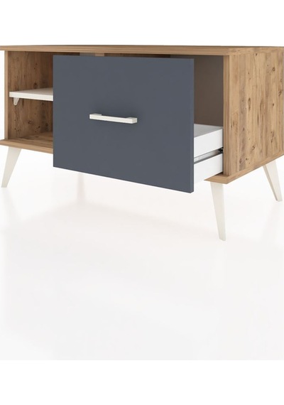 Hyperion Şifonyer Tek Raflı Tek Çekmeceli 88x44x48 Çam-aytaşı/antrasit Aytaşı/antrasit Hyperion Şifonyer Tek Raflı Tek Çekmeceli 88x44x48 Çam-aytaşı/antrasit Aytaşı/antrasit