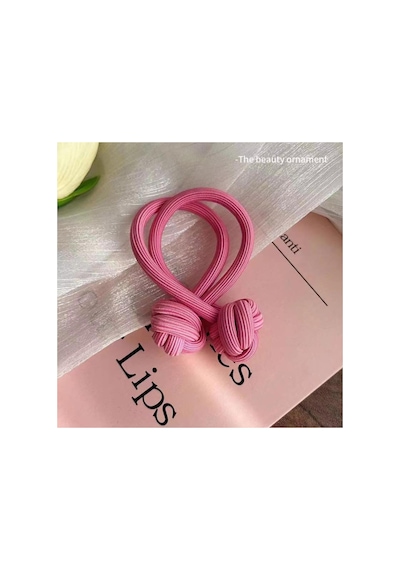So Much Yeni Model Büyük Boy Sıkı Lastik Toka Pembe - 665952013 Pembe - 665952013 Pembe