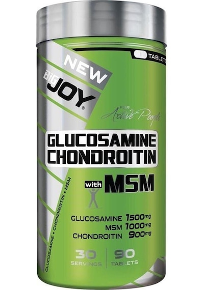 Bigjoy Sports Glucosamine Chondoitine With Msm 90 Tablet