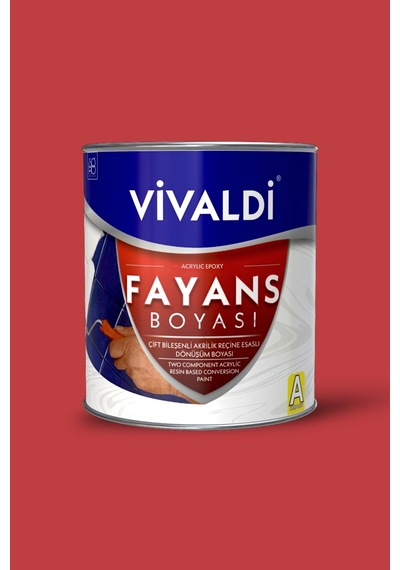 Fayans Boyası - Astar Ve Vernik Gerektirmeyen Boya - Elma Şekeri 5 L