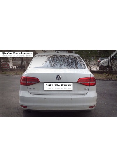 Volkswagen Jetta 2011 Sonrası Bagaj Üstü Spoiler Parlak Beyaz