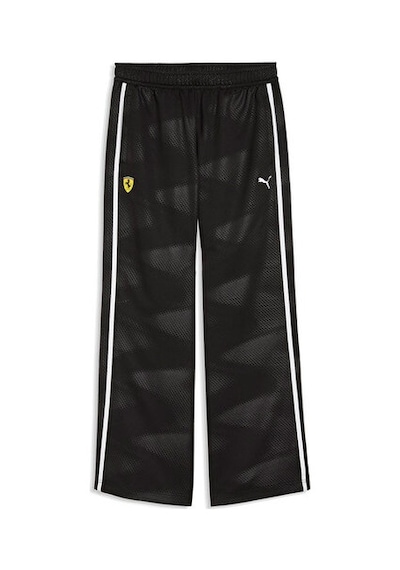 Puma Ferrari T7 Oversized Pant Erkek Günlük Eşofman Altı 63423301 Siyah Siyah