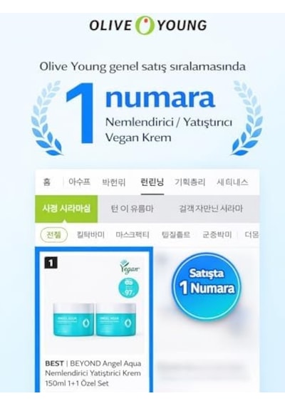 Aqua Moisture Cream Nemlendirici Krem Hyaluronik Asit Panthenol Cica 150 Ml