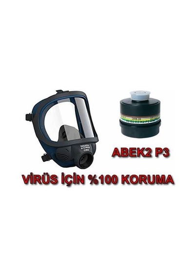 Aran Tam Yüz Profesyonel Abek2P3 Filtreli Set