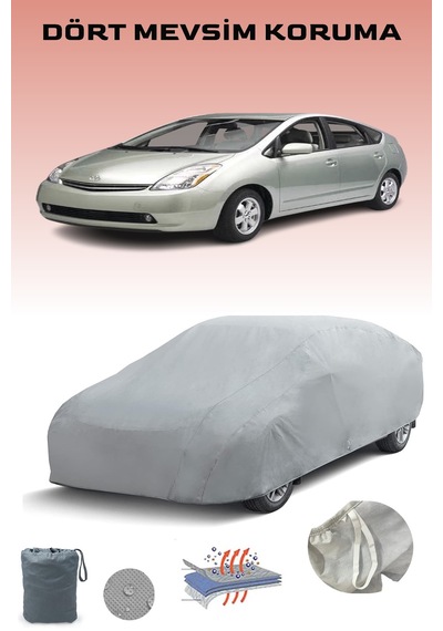 Toyota Prius 2006 - 2008 Araba Brandası Oto Branda Gri