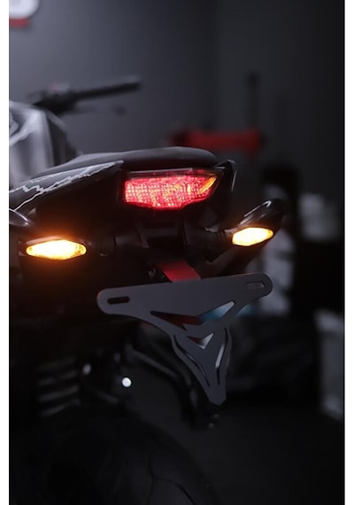 Cf Moto 250 Nk Katlanır Plakalık Spor Siyah