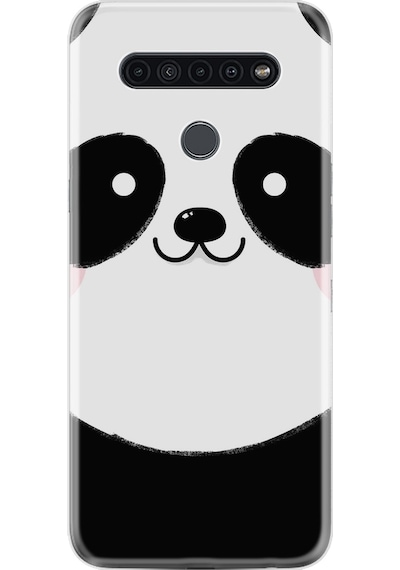 LG Uyumlu K61 Kılıf Desenli Sevimli Panda 1794