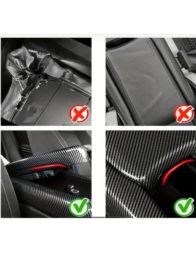 Honda Civic Fc5 Fk7 2016-2021 Kol Dayama Üst Kaplaması Karbon