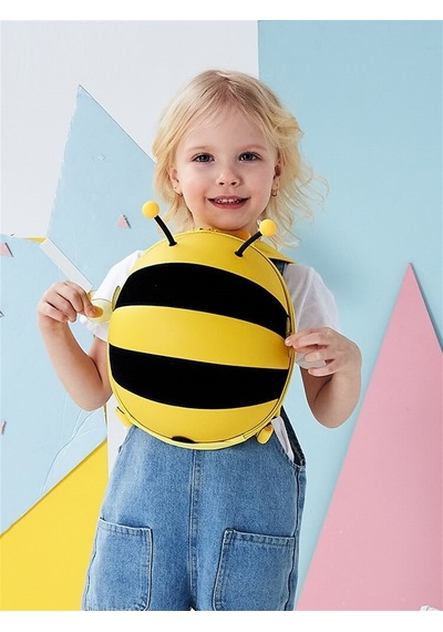 Supercute Sarı Bumble Bee Sırt Çantası Sarı