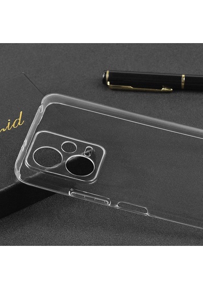 Xiaomi Redmi Note 12 5g Kılıf Zore Şeffaf İnce Ve Esnek Süper Silikon Kılıf