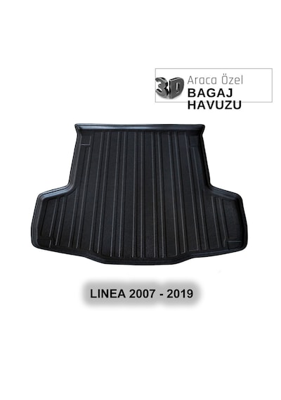 Fıat Lınea 2007 - 2019 3d Araca Özel 3d Bagaj Havuzu