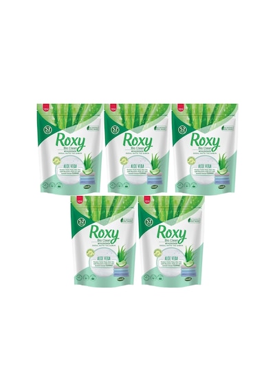 Roxy Bio Clean Matik Sabun Tozu 1.6kg Aloe Vera 5 Li Set 260 Yıkama