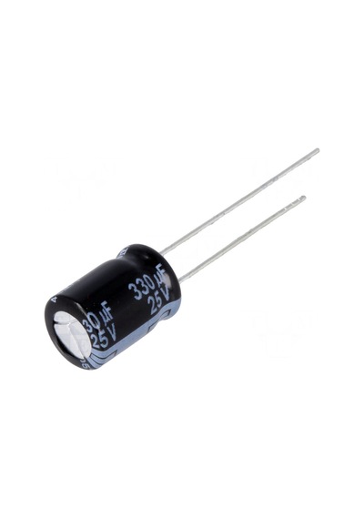 330uf 25v Elektrolitik Kondansatör 8x11.5 3.5mm 105c 10 Adet Pcs