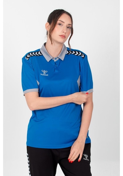 Hummel Otantik Polo Yaka Kamp Tişört Mavi