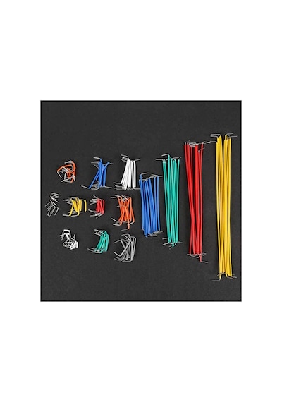140 Parça Kablo Seti, Breadboard İle Kullanıma Uygun Jumper Kablolar