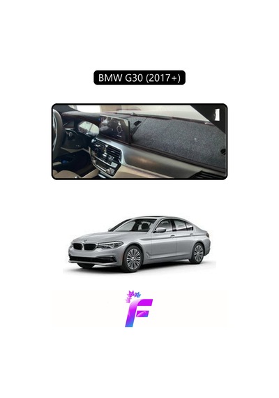 Bmw G30 Torpido Örtüsü Güneşten, Isıdan, Çatlamadan Korur Oto Aksesuar Oto Aksesuar D18