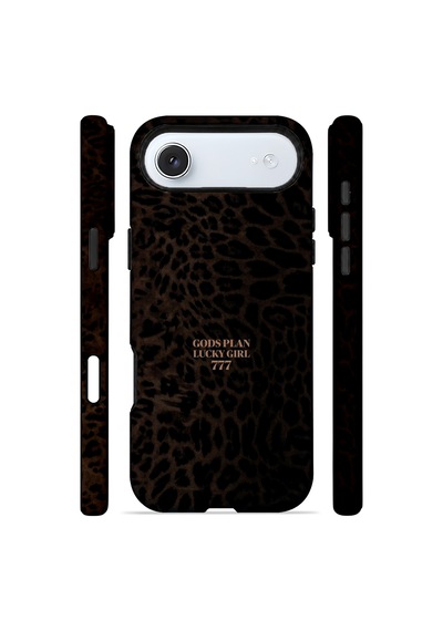 Velvoria Valestra Gece Leopar Apple Apple iPhone Uyumlu 17 Air Magsafe Koruma Kılıfı Valestra Magline - Gece Leopar