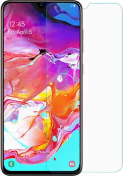 Samsung Uyumlu Galaxy A70 Kırılmaz Ekran Koruyucu Temperli Cam (421627190)