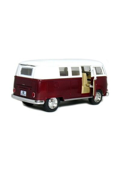 1 32 Kinsmart 1962 Vw Classical Bus Kahverengi model metal 2021