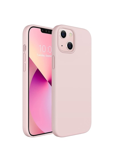 Apple Uyumlu  iPhone 13 Kilif Lansman Kapak Içi Kadife Silikon 0,3 .Mm 510522553
