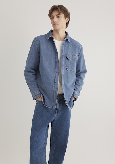 Mavi Jeremy Mid Blue Sherpa Classic Denim Çok Renkli