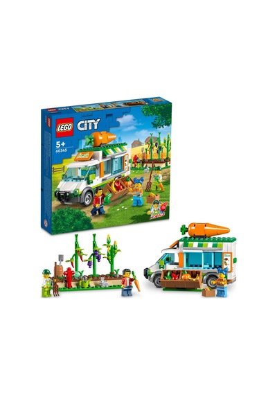 LEGO® City 60345 Çiftçi Pazarı Minibüsü 310 Parça