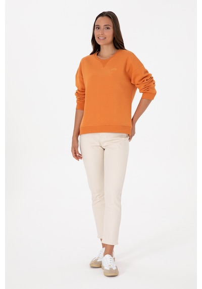 U.S. Polo Assn. Kadın Bakır Şardonlu Bisiklet Yaka Basic Sweatshırt 50313586-VR182