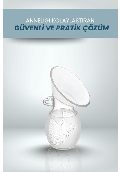 Silikon Göğüs Pompası 120 Ml/ 4 Oz