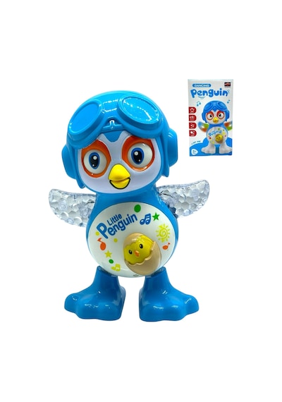 Sesli Işıklı Haraket Eden Pilli Penguen Figür Oyuncak