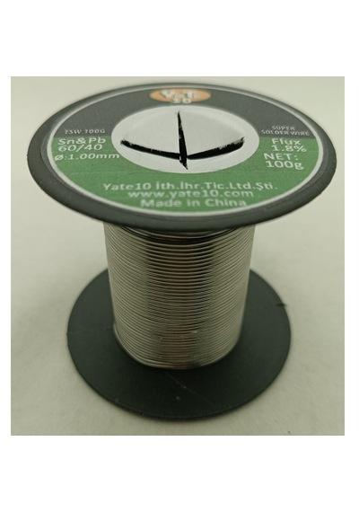 Yate10 100g 60/40 1mm Lehim Teli