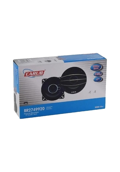 Carub 13 CM 5 İnç Kapaksız Hoparlör