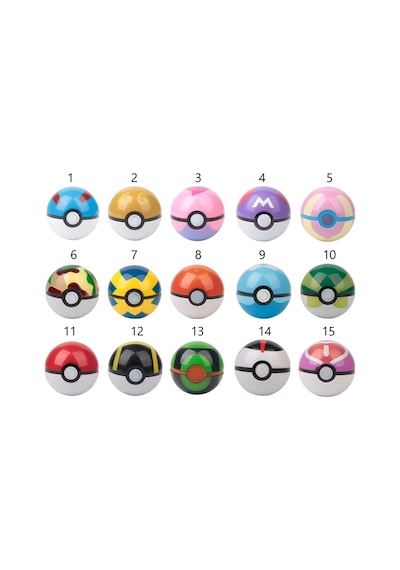 Poketop 8cm Açılıp Kapanır Model 1 Adet - Poketopu Pokemongo