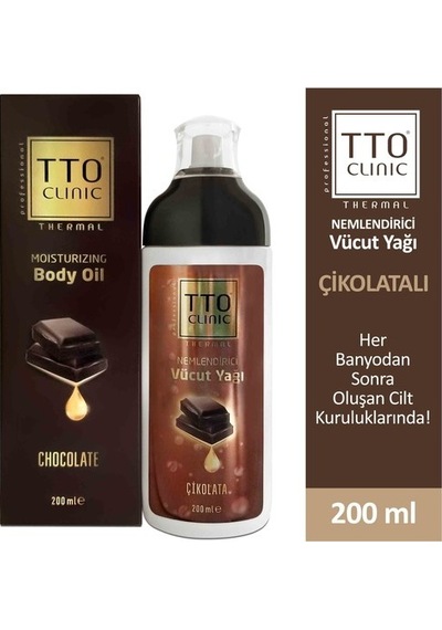 Tto Clinic Vücut Yağı Çıkolata 200ml