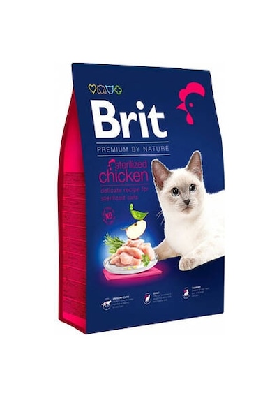 Premium By Nature Tavuklu Ve Pirinçli Kısırlaştırılmış Kedi Maması 8 Kg