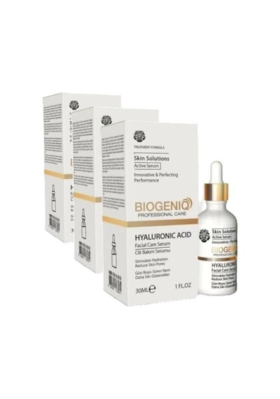Hyaluronik Asit Yüz Bakım Serumu 30 Ml 3 Paketi