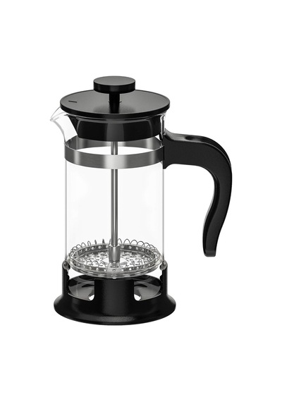 Ikea Upphetta French Press 0.4 Lt Kahve Presi Sku: Zeus8690010547705 Açık Bej