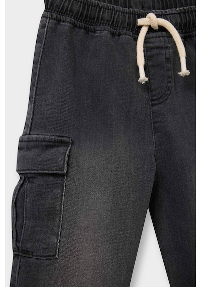Defacto Erkek Bebek Jogger Fit Jean Pantolon G6143a526spnm55 Gri-nm55