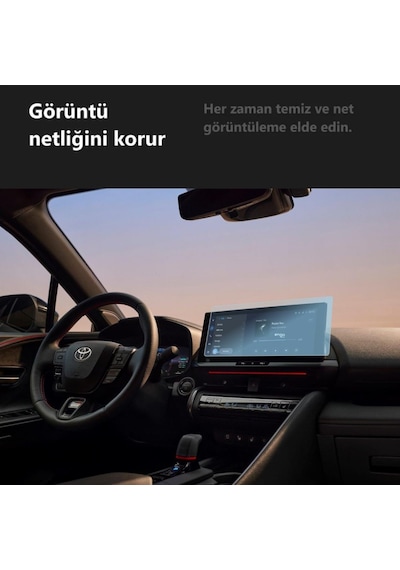 Toyota Uyumlu C-hr Hybrid 12.3 İnç Multimedya Ekran Koruyucu Nano