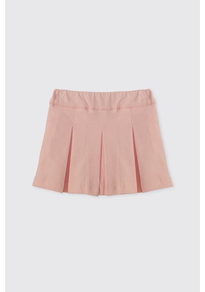 Panço Kız Bebek Açık Pembe Örme Etek 2621gb13003