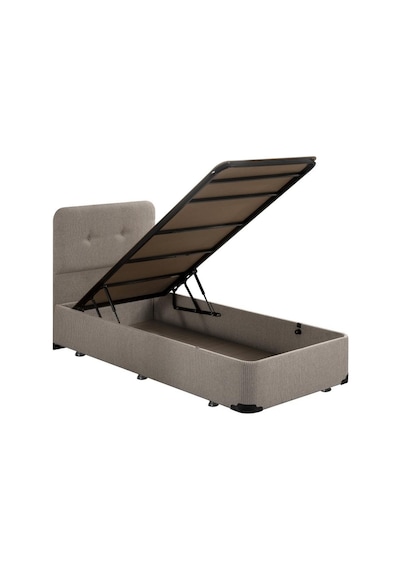 Nironyatak Luna Baza Başlık Yatak Seti - 80X180 Cm Tek Kişilik Ortopedik Set